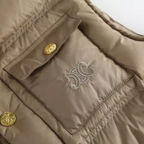 Cheap Celine Down Feather Coat Sleeveless For Women #1383603 Replica Wholesale [$185.00 USD] [ITEM#1383603] on Replica Celine Down Feather Coat