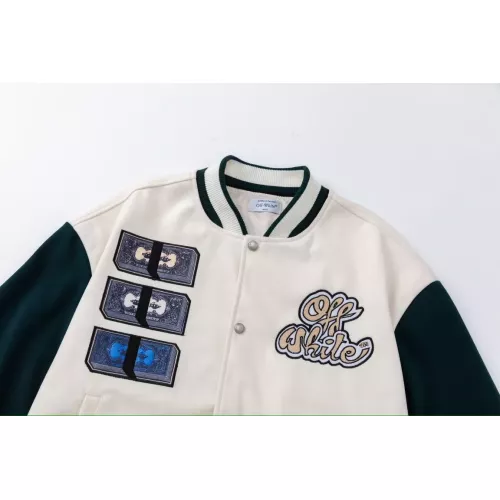 Cheap Off-White Jackets Long Sleeved For Unisex #1383608 Replica Wholesale [$96.00 USD] [ITEM#1383608] on Replica Off-White Jackets