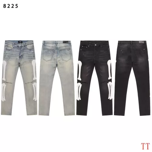 Cheap Amiri Jeans For Men #1383626 Replica Wholesale [$60.00 USD] [ITEM#1383626] on Replica Amiri Jeans