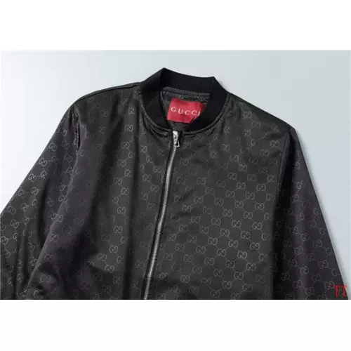 Cheap Gucci Jackets Long Sleeved For Men #1383721 Replica Wholesale [$60.00 USD] [ITEM#1383721] on Replica Gucci Jackets