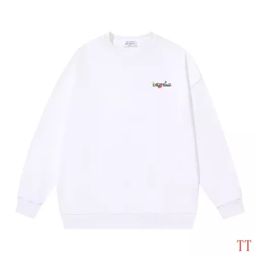 Cheap Off-White Hoodies Long Sleeved For Unisex #1383761 Replica Wholesale [$45.00 USD] [ITEM#1383761] on Replica Off-White Hoodies