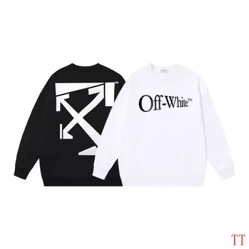 Cheap Off-White Hoodies Long Sleeved For Unisex #1383785 Replica Wholesale [$45.00 USD] [ITEM#1383785] on Replica Off-White Hoodies