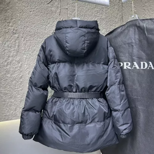 Cheap Prada Down Feather Coat Long Sleeved For Women #1383810 Replica Wholesale [$182.00 USD] [ITEM#1383810] on Replica Prada Down Feather Coat