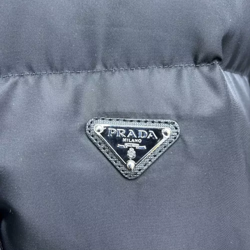 Cheap Prada Down Feather Coat Long Sleeved For Women #1383810 Replica Wholesale [$182.00 USD] [ITEM#1383810] on Replica Prada Down Feather Coat