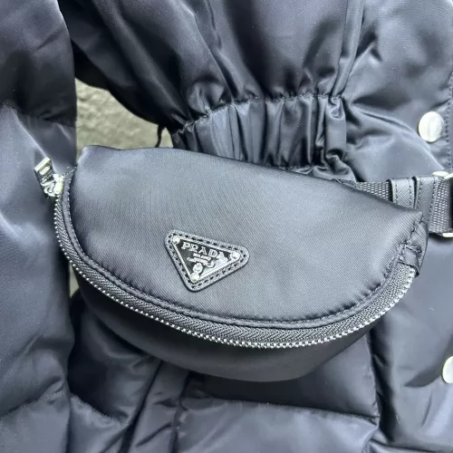 Cheap Prada Down Feather Coat Long Sleeved For Women #1383810 Replica Wholesale [$182.00 USD] [ITEM#1383810] on Replica Prada Down Feather Coat