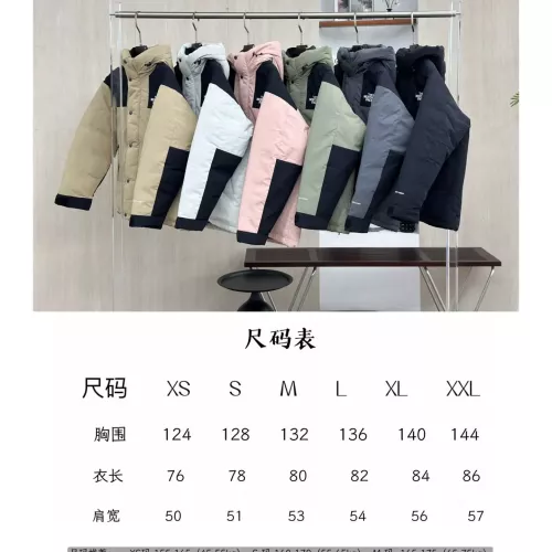 Cheap The North Face Down Feather Coat Long Sleeved For Unisex #1383811 Replica Wholesale [$160.00 USD] [ITEM#1383811] on Replica The North Face Down Feather Coat