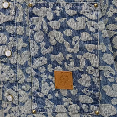 Cheap Louis Vuitton LV Jackets Long Sleeved For Men #1383822 Replica Wholesale [$76.00 USD] [ITEM#1383822] on Replica Louis Vuitton LV Jackets