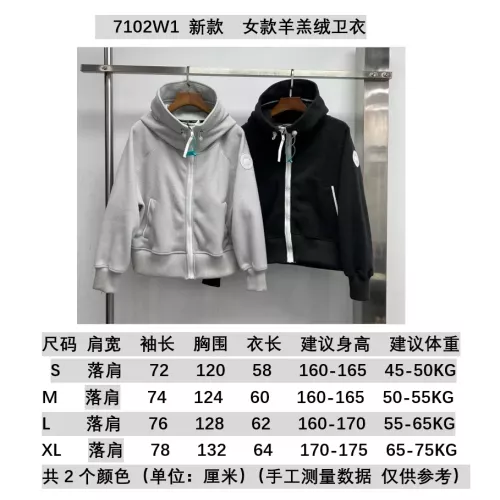 Cheap Canada Goose Hoodies Long Sleeved For Women #1383825 Replica Wholesale [$115.00 USD] [ITEM#1383825] on Replica Canada Goose Hoodies