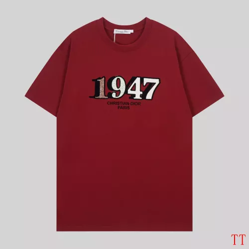 Christian Dior T-Shirts Short Sleeved For Unisex #1383831