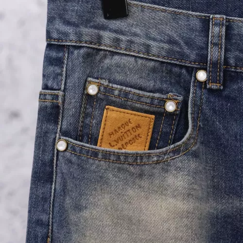 Cheap Louis Vuitton LV Jeans For Unisex #1383845 Replica Wholesale [$64.00 USD] [ITEM#1383845] on Replica Louis Vuitton LV Jeans