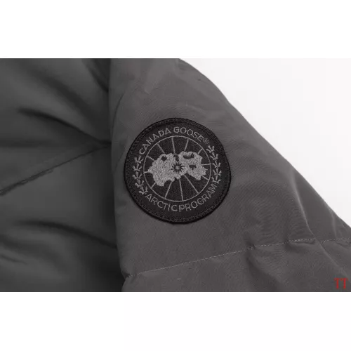 Cheap Canada Goose Down Feather Coat Long Sleeved For Unisex #1383953 Replica Wholesale [$132.00 USD] [ITEM#1383953] on Replica Canada Goose Down Feather Coat