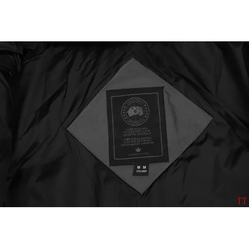 Cheap Canada Goose Down Feather Coat Long Sleeved For Unisex #1383953 Replica Wholesale [$132.00 USD] [ITEM#1383953] on Replica Canada Goose Down Feather Coat