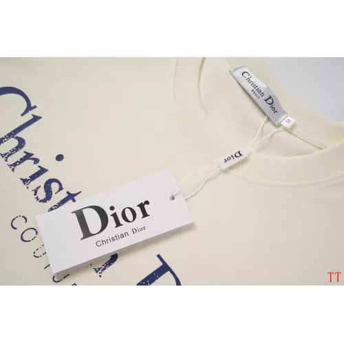 Cheap Christian Dior T-Shirts Short Sleeved For Unisex #1383991 Replica Wholesale [$32.00 USD] [ITEM#1383991] on Replica Christian Dior T-Shirts