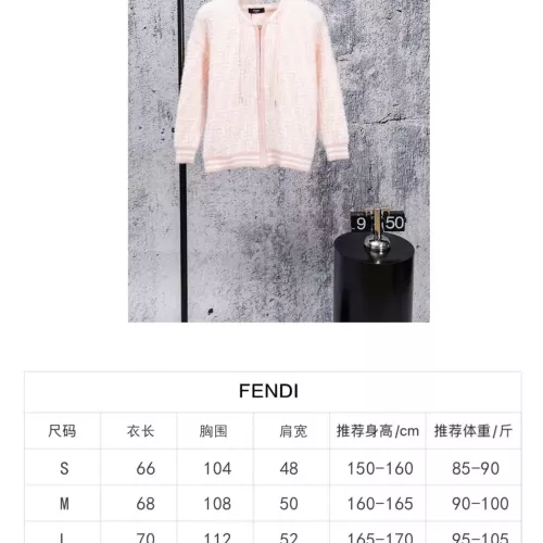 Cheap Fendi Jackets Long Sleeved For Women #1384013 Replica Wholesale [$68.00 USD] [ITEM#1384013] on Replica Fendi Jackets
