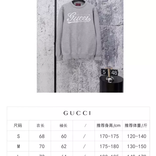 Cheap Gucci Sweaters Long Sleeved For Unisex #1384025 Replica Wholesale [$60.00 USD] [ITEM#1384025] on Replica Gucci Sweaters