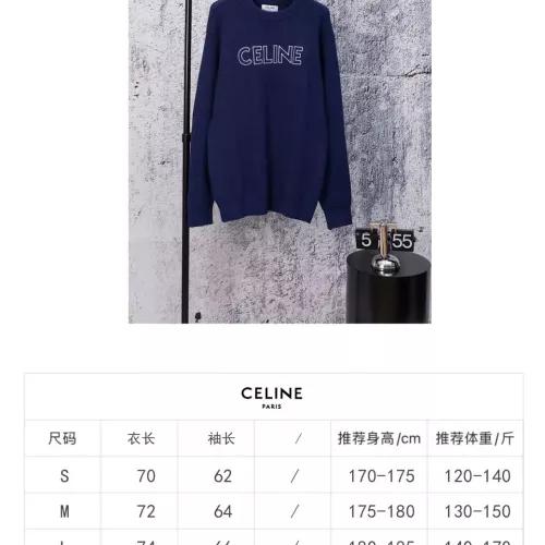 Cheap Celine Sweaters Long Sleeved For Unisex #1384075 Replica Wholesale [$60.00 USD] [ITEM#1384075] on Replica Celine Sweaters
