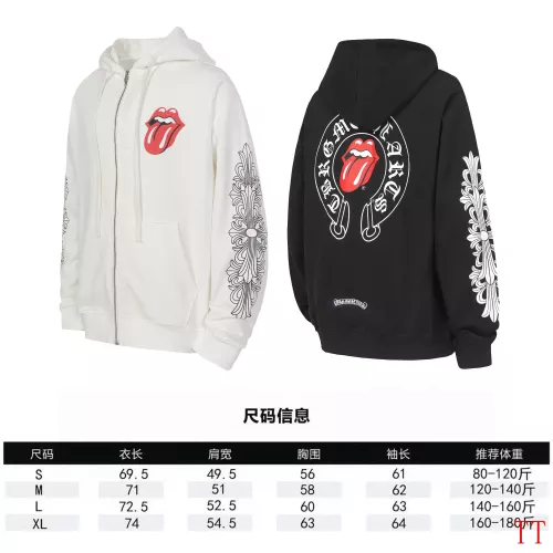 Cheap Chrome Hearts Hoodies Long Sleeved For Unisex #1384088 Replica Wholesale [$56.00 USD] [ITEM#1384088] on Replica Chrome Hearts Hoodies