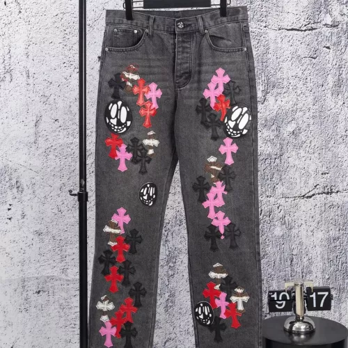 Chrome Hearts Jeans For Men #1384174
