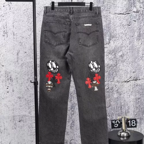 Cheap Chrome Hearts Jeans For Men #1384174 Replica Wholesale [$68.00 USD] [ITEM#1384174] on Replica Chrome Hearts Jeans