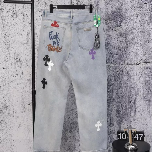 Cheap Chrome Hearts Jeans For Men #1384176 Replica Wholesale [$64.00 USD] [ITEM#1384176] on Replica Chrome Hearts Jeans
