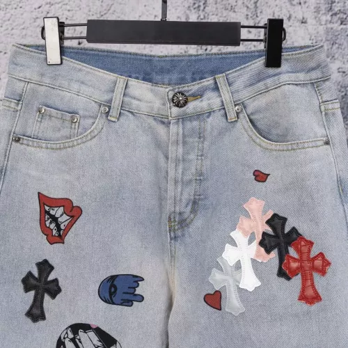 Cheap Chrome Hearts Jeans For Men #1384176 Replica Wholesale [$64.00 USD] [ITEM#1384176] on Replica Chrome Hearts Jeans