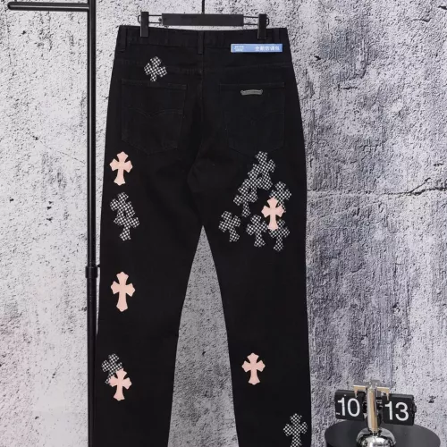 Cheap Chrome Hearts Jeans For Men #1384178 Replica Wholesale [$64.00 USD] [ITEM#1384178] on Replica Chrome Hearts Jeans