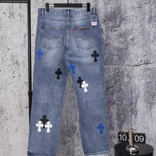 Cheap Chrome Hearts Jeans For Men #1384179 Replica Wholesale [$60.00 USD] [ITEM#1384179] on Replica Chrome Hearts Jeans