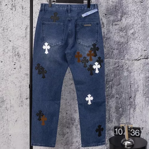 Cheap Chrome Hearts Jeans For Men #1384180 Replica Wholesale [$64.00 USD] [ITEM#1384180] on Replica Chrome Hearts Jeans