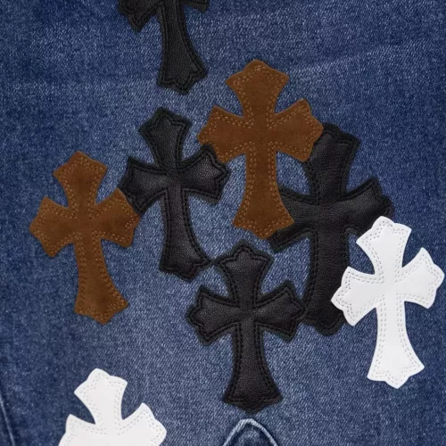 Cheap Chrome Hearts Jeans For Men #1384180 Replica Wholesale [$64.00 USD] [ITEM#1384180] on Replica Chrome Hearts Jeans