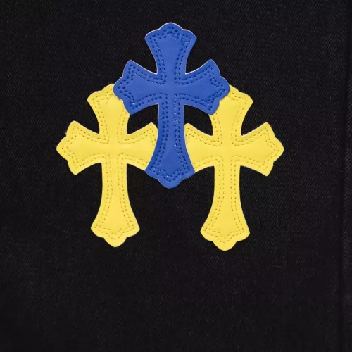 Cheap Chrome Hearts Jeans For Men #1384181 Replica Wholesale [$64.00 USD] [ITEM#1384181] on Replica Chrome Hearts Jeans