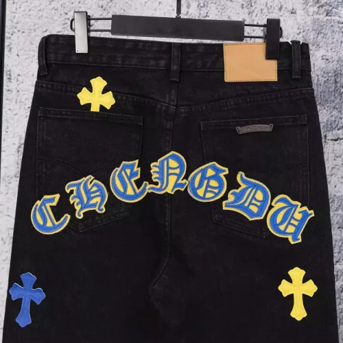 Cheap Chrome Hearts Jeans For Men #1384181 Replica Wholesale [$64.00 USD] [ITEM#1384181] on Replica Chrome Hearts Jeans