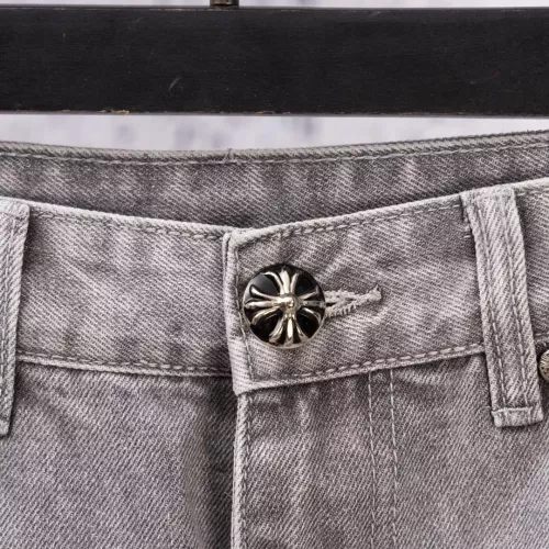 Cheap Chrome Hearts Jeans For Men #1384194 Replica Wholesale [$56.00 USD] [ITEM#1384194] on Replica Chrome Hearts Jeans