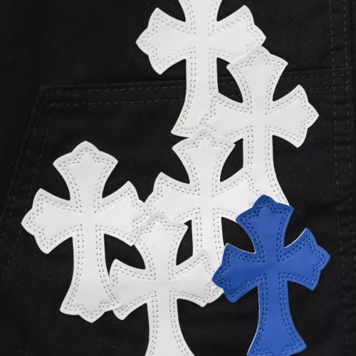 Cheap Chrome Hearts Jeans For Men #1384201 Replica Wholesale [$64.00 USD] [ITEM#1384201] on Replica Chrome Hearts Jeans