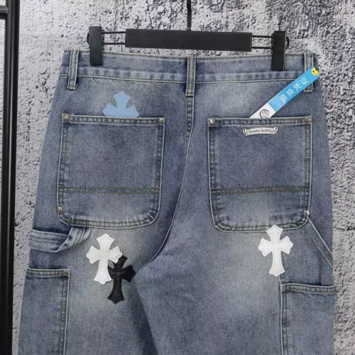 Cheap Chrome Hearts Jeans For Men #1384206 Replica Wholesale [$68.00 USD] [ITEM#1384206] on Replica Chrome Hearts Jeans