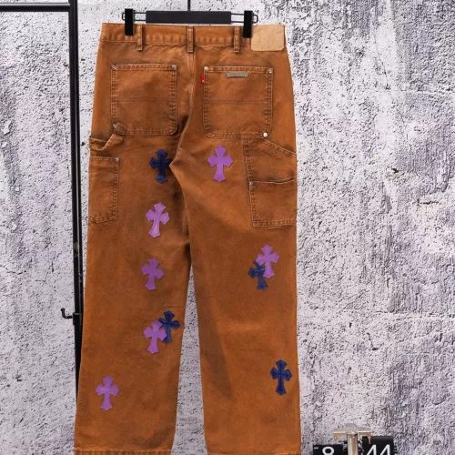 Cheap Chrome Hearts Jeans For Men #1384209 Replica Wholesale [$68.00 USD] [ITEM#1384209] on Replica Chrome Hearts Jeans