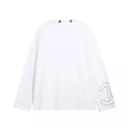 Cheap Chanel T-Shirts Long Sleeved For Unisex #1384229 Replica Wholesale [$42.00 USD] [ITEM#1384229] on Replica Chanel T-Shirts