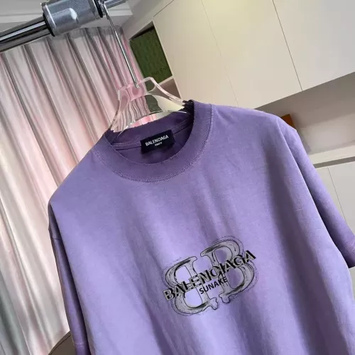 Cheap Balenciaga T-Shirts Short Sleeved For Unisex #1384240 Replica Wholesale [$45.00 USD] [ITEM#1384240] on Replica Balenciaga T-Shirts