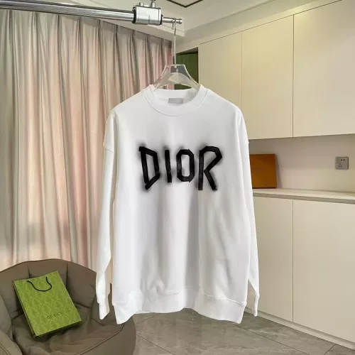 Christian Dior Hoodies Long Sleeved For Unisex #1384253