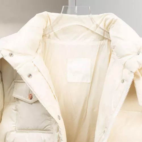 Cheap Moncler Down Feather Coat Long Sleeved For Women #1384356 Replica Wholesale [$215.00 USD] [ITEM#1384356] on Replica Moncler Down Feather Coat
