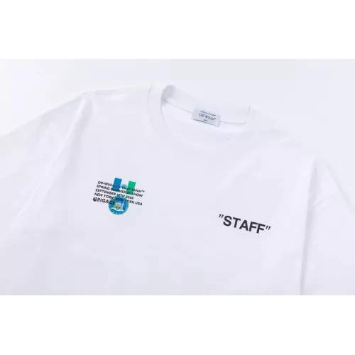 Cheap Off-White T-Shirts Short Sleeved For Unisex #1384391 Replica Wholesale [$36.00 USD] [ITEM#1384391] on Replica Off-White T-Shirts