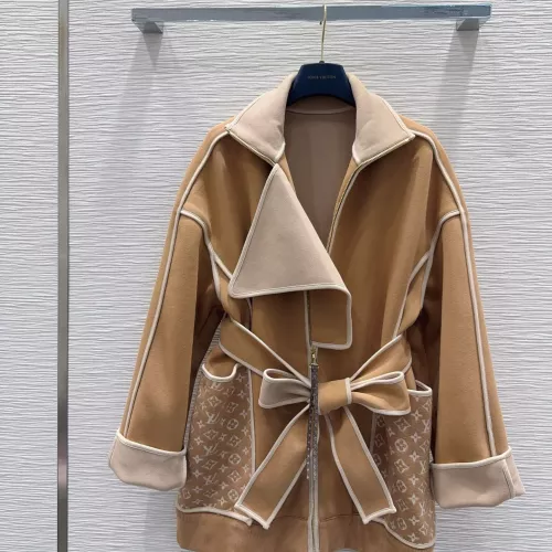 Cheap Louis Vuitton LV Coats Long Sleeved For Women #1384394 Replica Wholesale [$130.00 USD] [ITEM#1384394] on Replica Louis Vuitton LV Coats