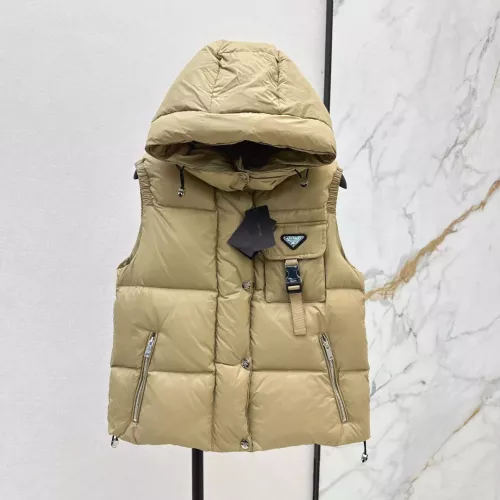 Prada Down Feather Coat Sleeveless For Women #1384395