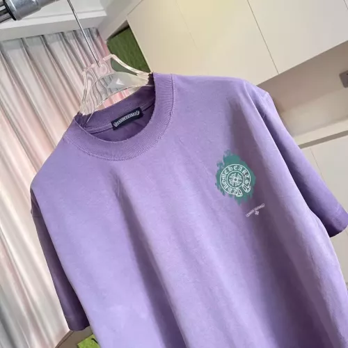 Cheap Chrome Hearts T-Shirts Short Sleeved For Unisex #1384411 Replica Wholesale [$45.00 USD] [ITEM#1384411] on Replica Chrome Hearts T-Shirts