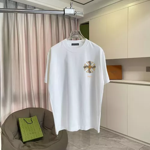 Cheap Chrome Hearts T-Shirts Short Sleeved For Unisex #1384414 Replica Wholesale [$45.00 USD] [ITEM#1384414] on Replica Chrome Hearts T-Shirts