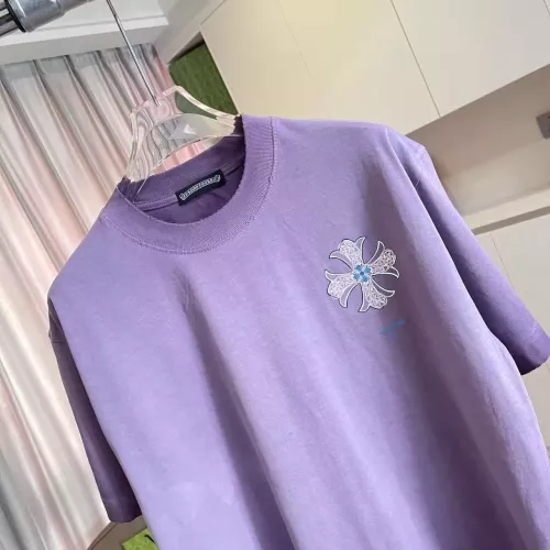 Cheap Chrome Hearts T-Shirts Short Sleeved For Unisex #1384415 Replica Wholesale [$45.00 USD] [ITEM#1384415] on Replica Chrome Hearts T-Shirts