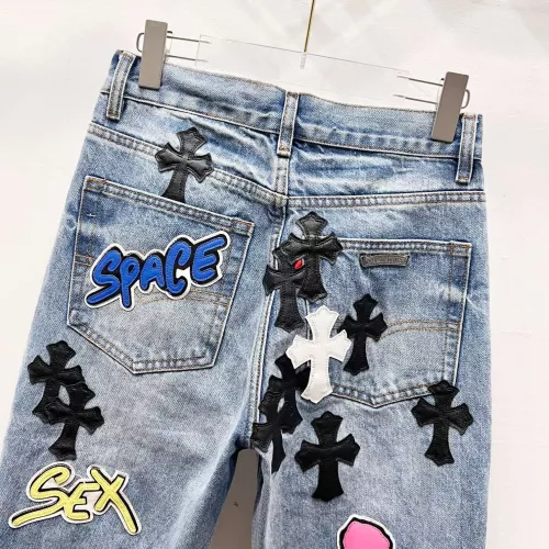Cheap Chrome Hearts Jeans For Men #1384450 Replica Wholesale [$76.00 USD] [ITEM#1384450] on Replica Chrome Hearts Jeans