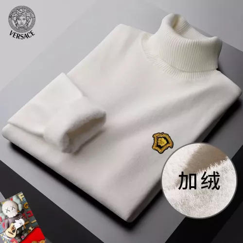 Cheap Versace Sweaters Long Sleeved For Men #1384494 Replica Wholesale [$48.00 USD] [ITEM#1384494] on Replica Versace Sweaters