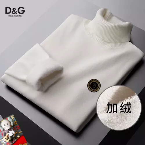Cheap Dolce &amp; Gabbana D&amp;G Sweaters Long Sleeved For Men #1384521 Replica Wholesale [$48.00 USD] [ITEM#1384521] on Replica Dolce &amp; Gabbana D&amp;G Sweaters