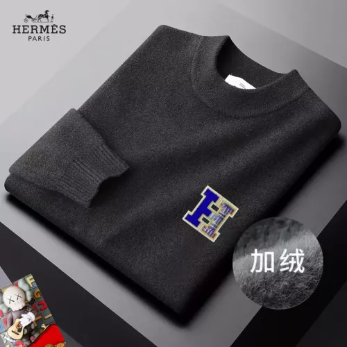 Cheap Hermes Sweaters Long Sleeved For Men #1384538 Replica Wholesale [$48.00 USD] [ITEM#1384538] on Replica Hermes Sweaters