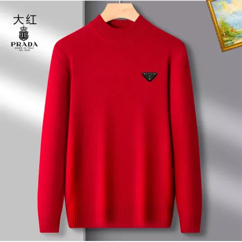 Prada Sweaters Long Sleeved For Men #1384553
